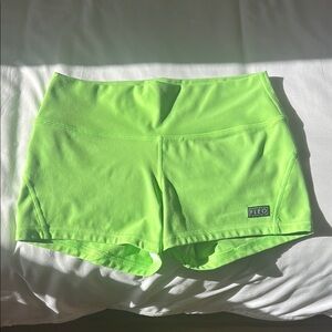FLEO Women's Neon Green Shorts